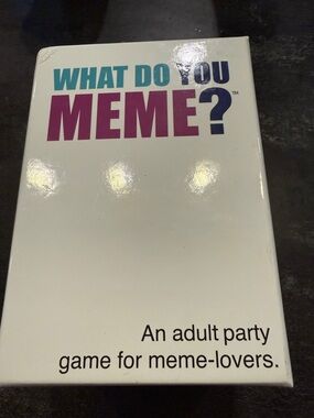 Adult Party Card Game - What Do You Meme?